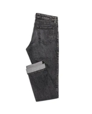 Candiani Eco Washed Black Stretch