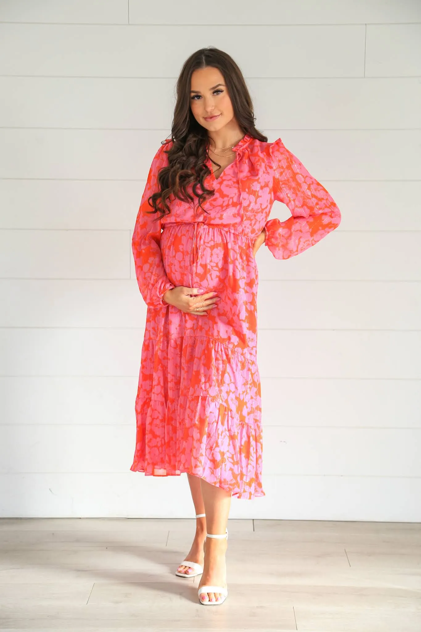 Charlotte Tiered Midi Dress