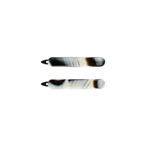 Classic Small Corne Noire Hair Clip Set