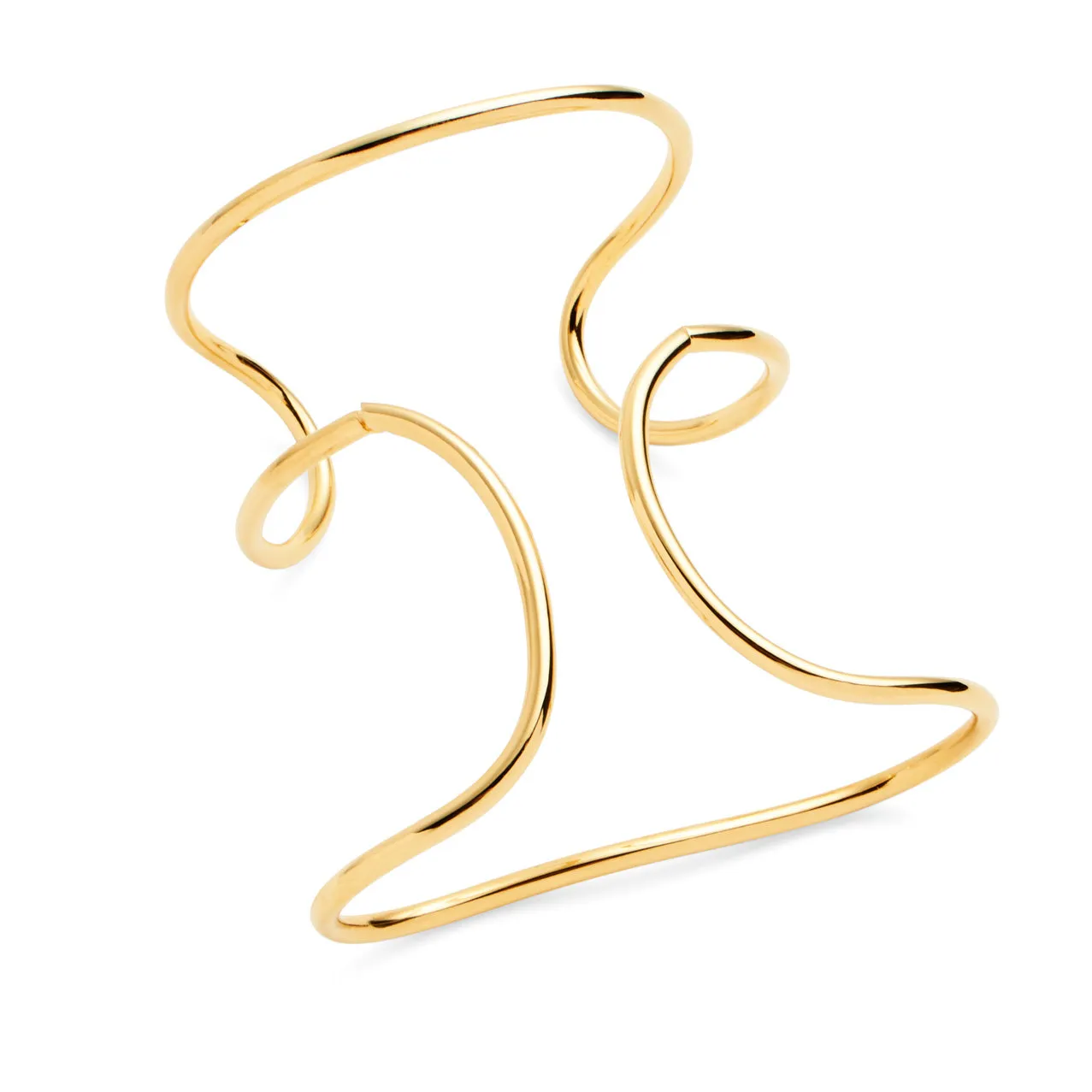 Contour Hand-Piece in Gold