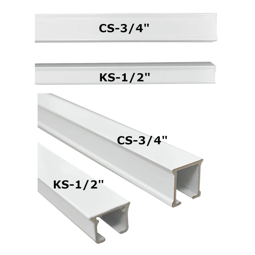 Corner Curtain Track/Room Divider Sets