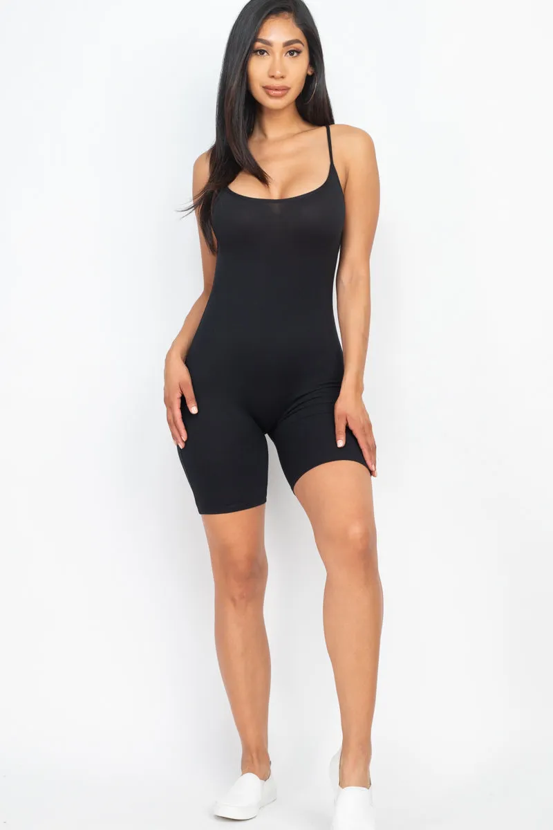 Crossback Bodycon Romper (CAPELLA)