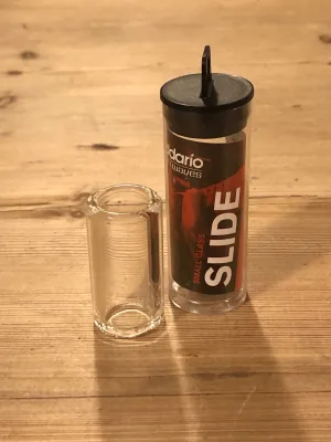 D'Addario PWGS-SS Small Glass Guitar Slide