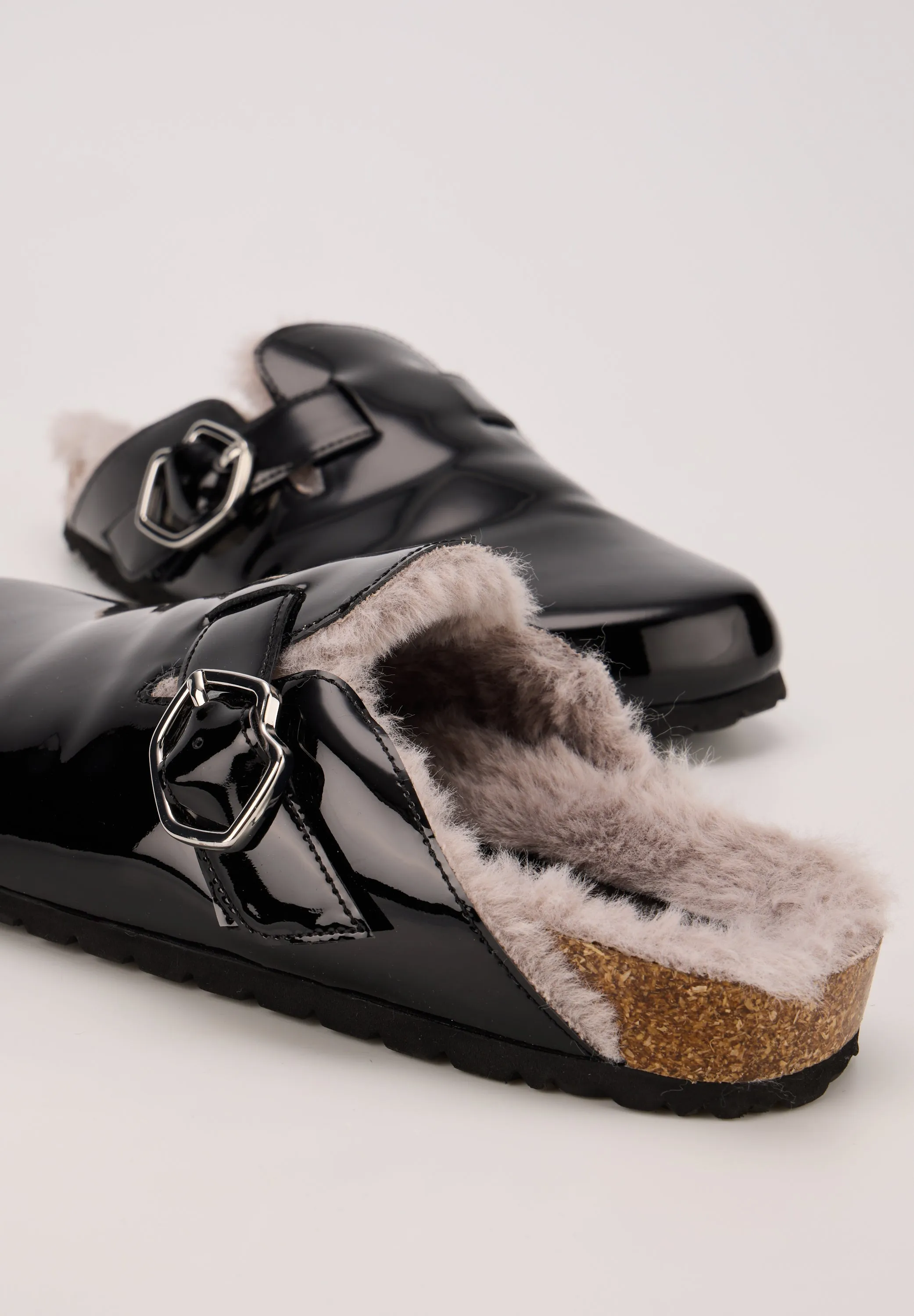 Dakota-Cuir Brillant Noir