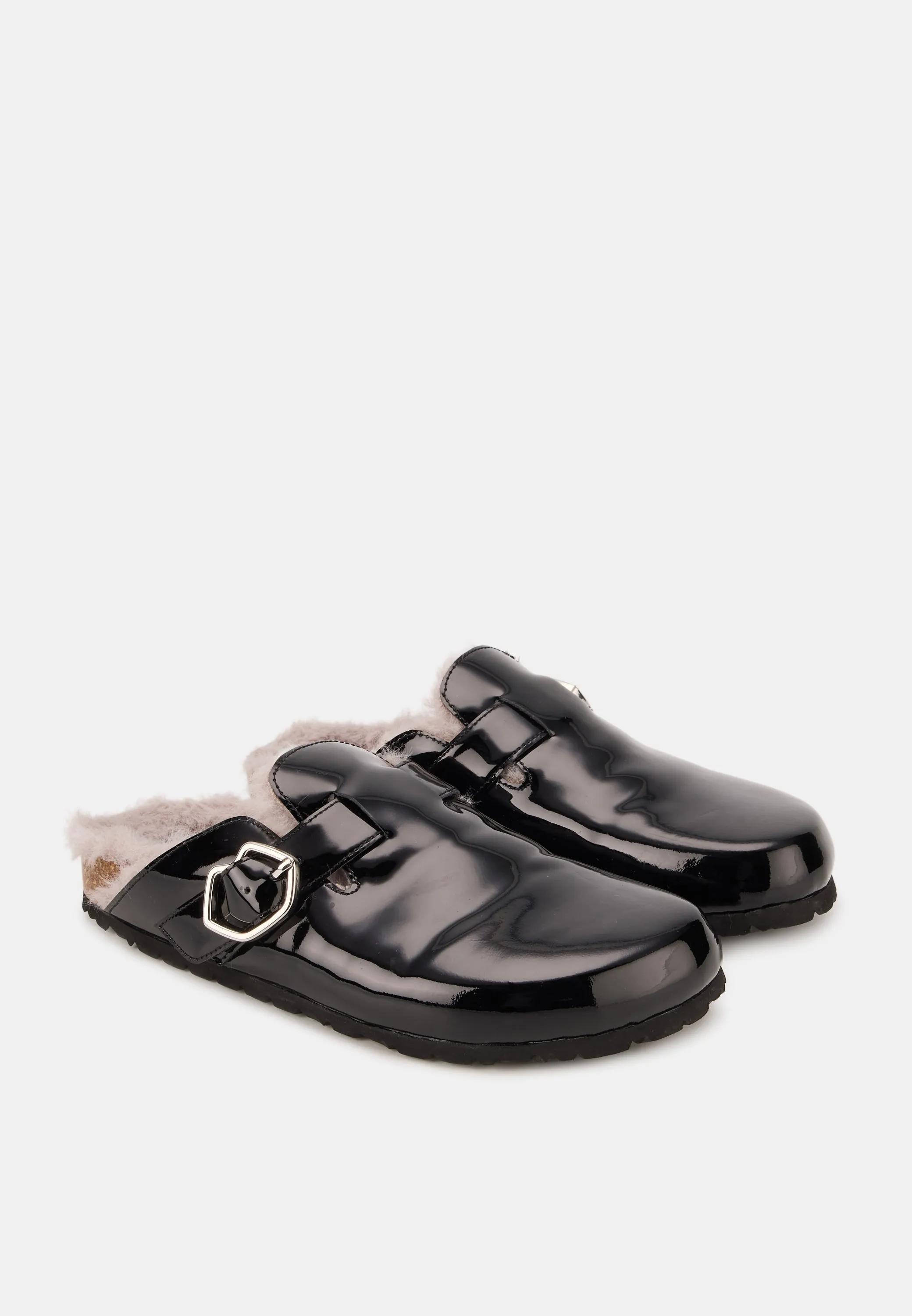 Dakota-Cuir Brillant Noir