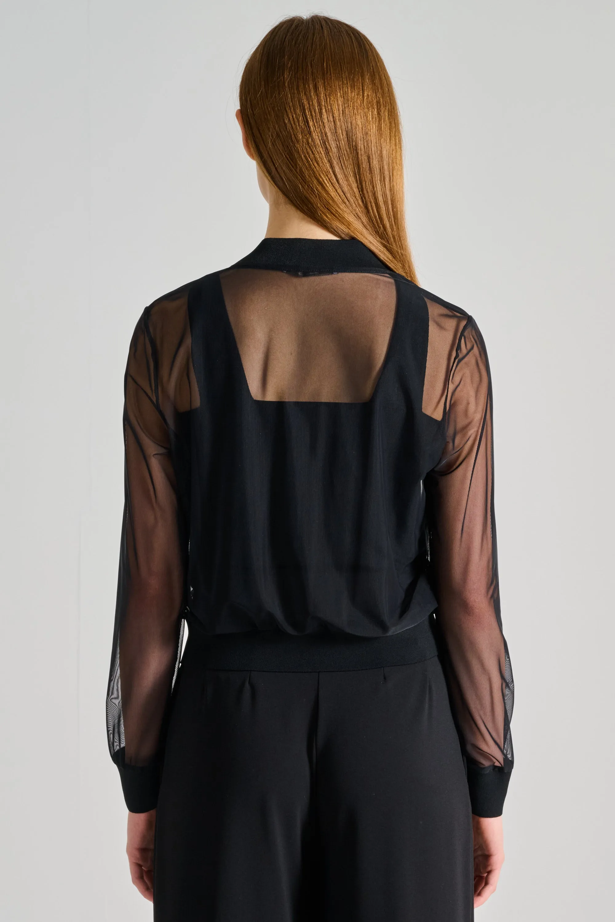 D.exterior Bomber Tulle Soft Donna