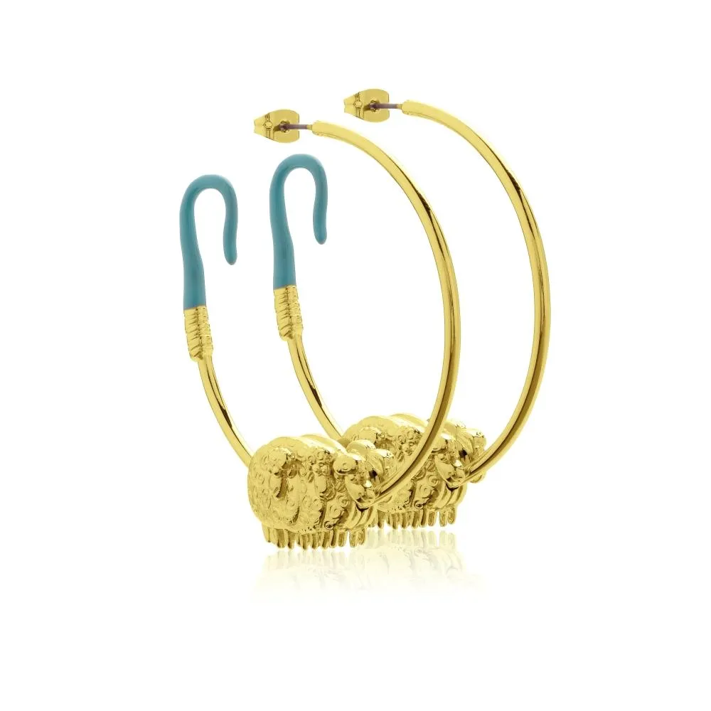 Disney Pixar by Couture Kingdom Toy Story Bo Peep Hoop Earrings