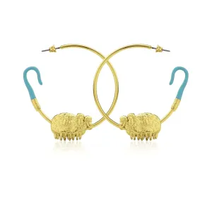 Disney Pixar by Couture Kingdom Toy Story Bo Peep Hoop Earrings