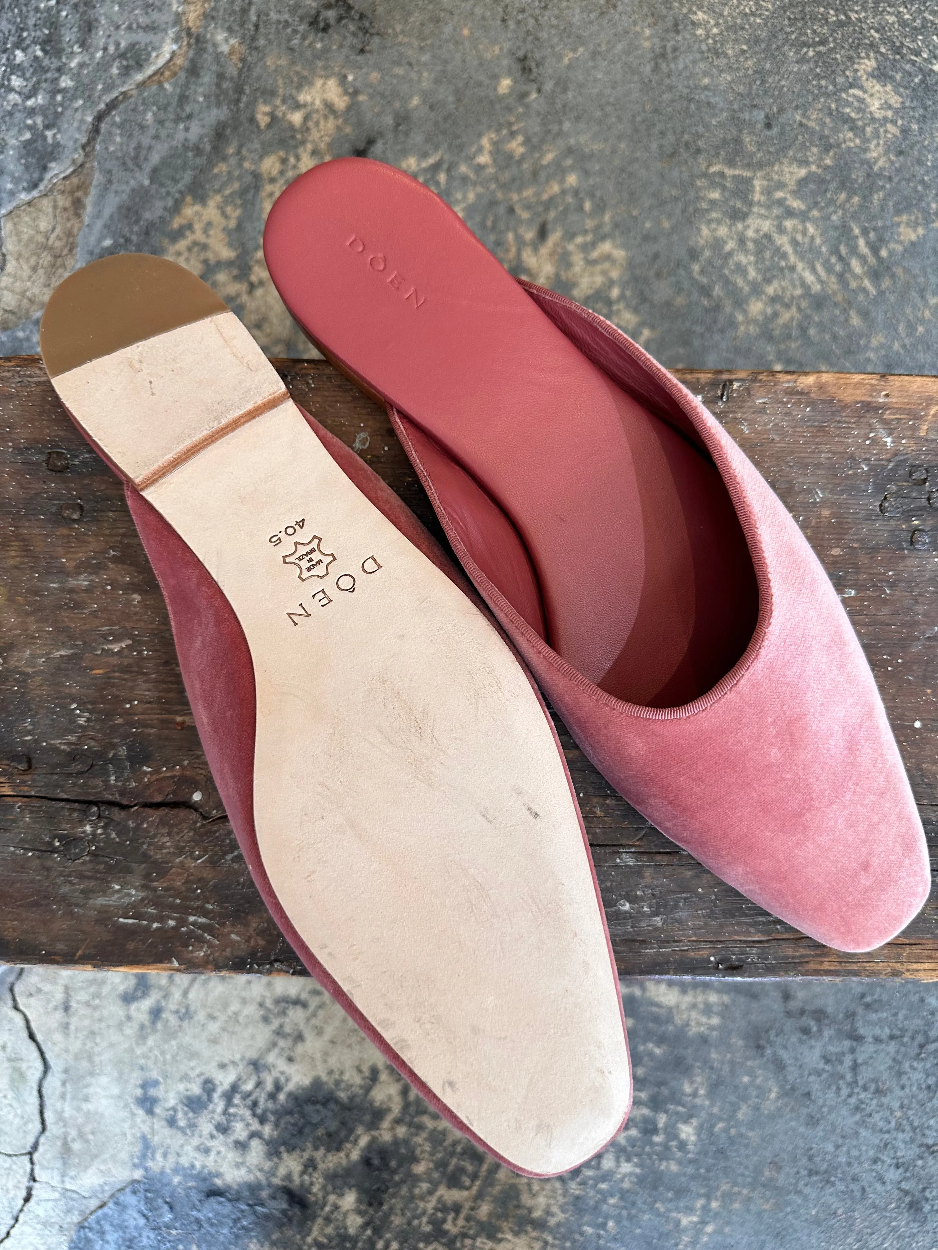 Doen Wren Blush Mules
