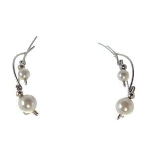 Ear Vine Pearls Sterling Silver