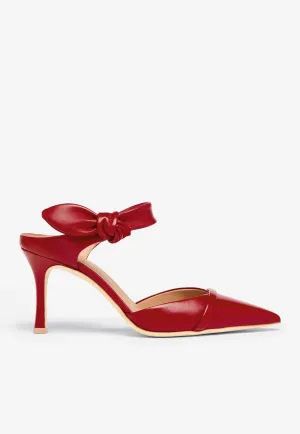 Eartha 80 Nappa Leather Mules