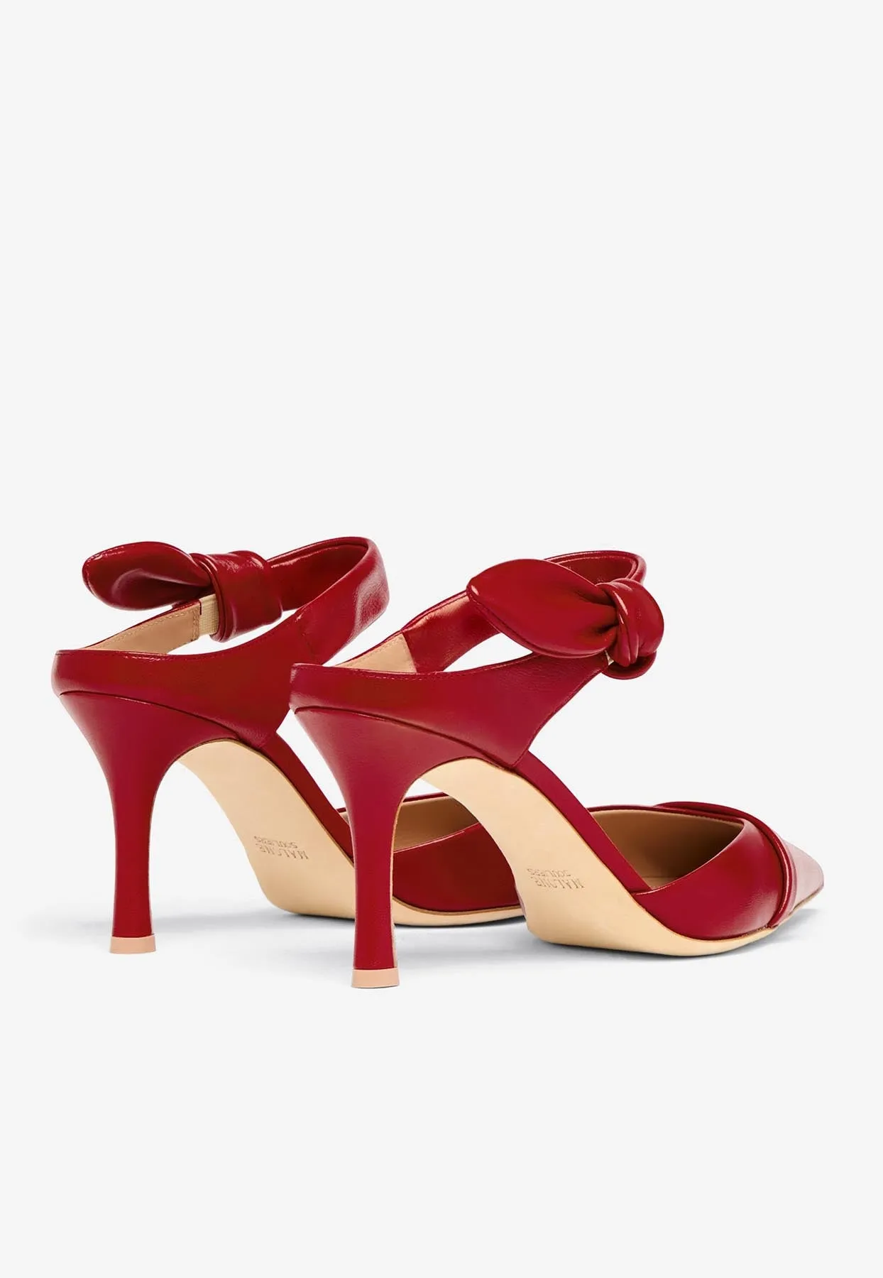 Eartha 80 Nappa Leather Mules