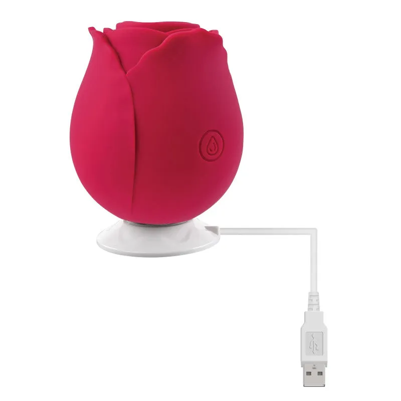 Eve's Ravishing Rose Clit Pleaser - Red