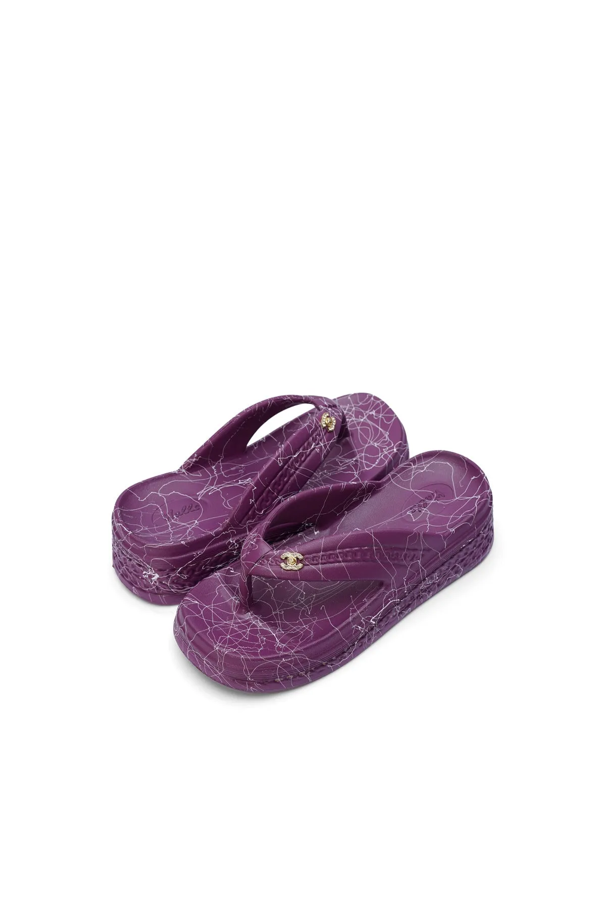 EVR Sole All-Over Printed Slipper For Women