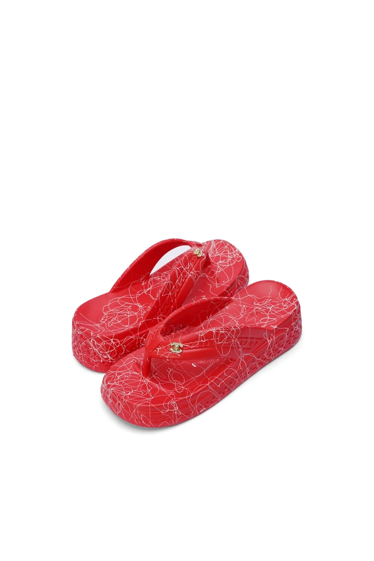 EVR Sole All-Over Printed Slipper For Women