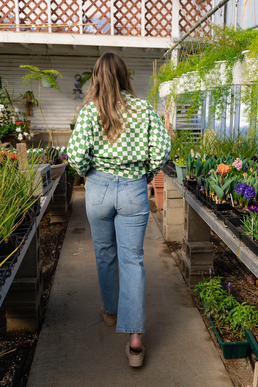 Faith Button Fly Jeans
