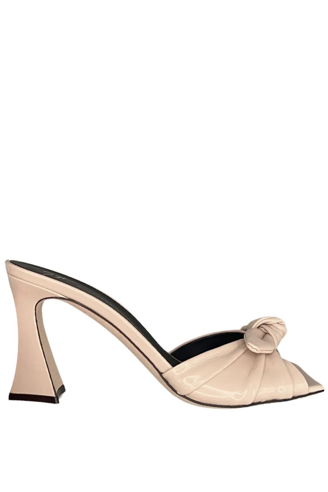 Fayed Sabbia Mule w/ Bow | Nude