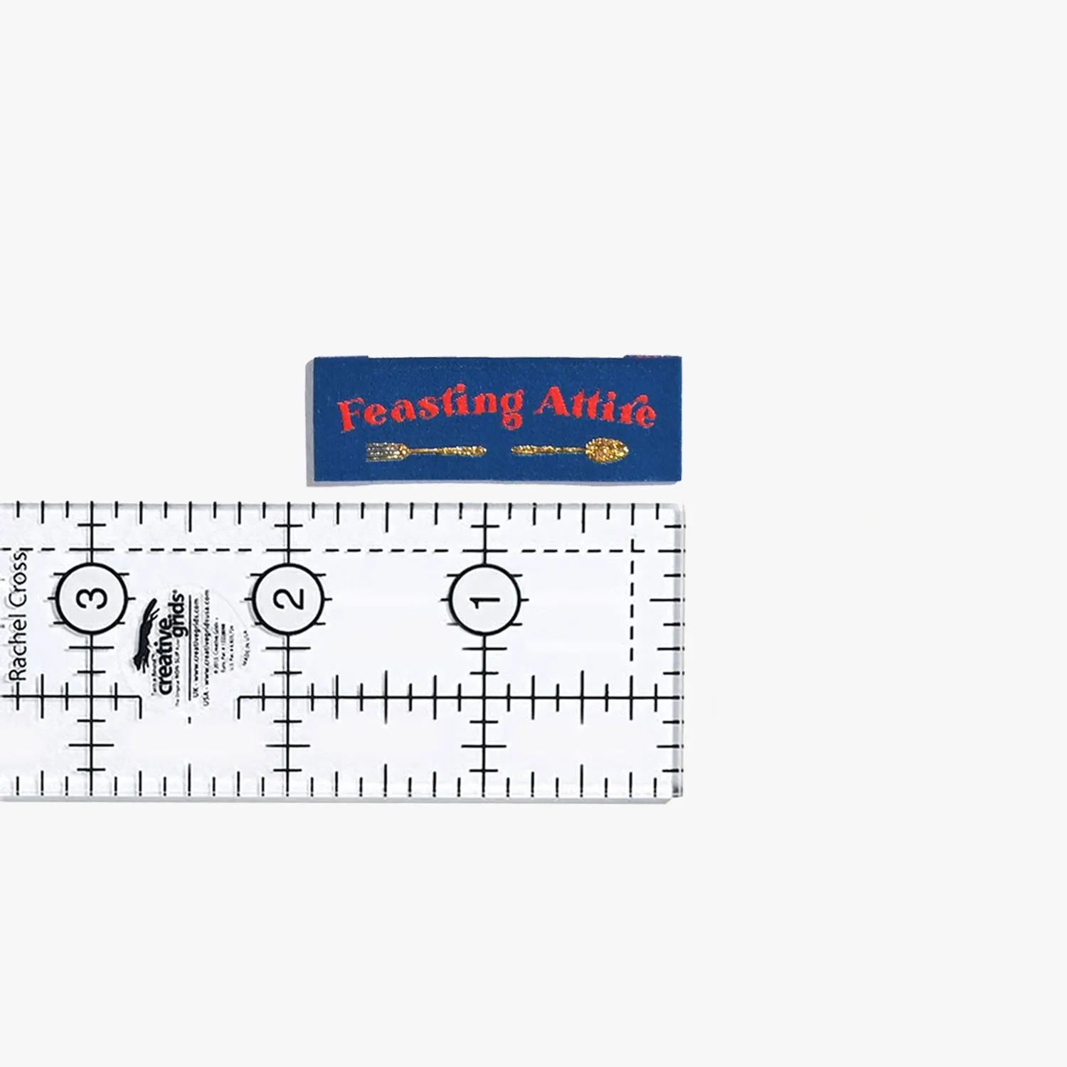 'Feasting Attire' Blue Label | 6 Sew-in Labels