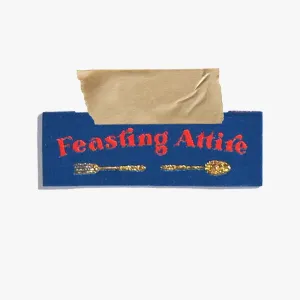 'Feasting Attire' Blue Label | 6 Sew-in Labels