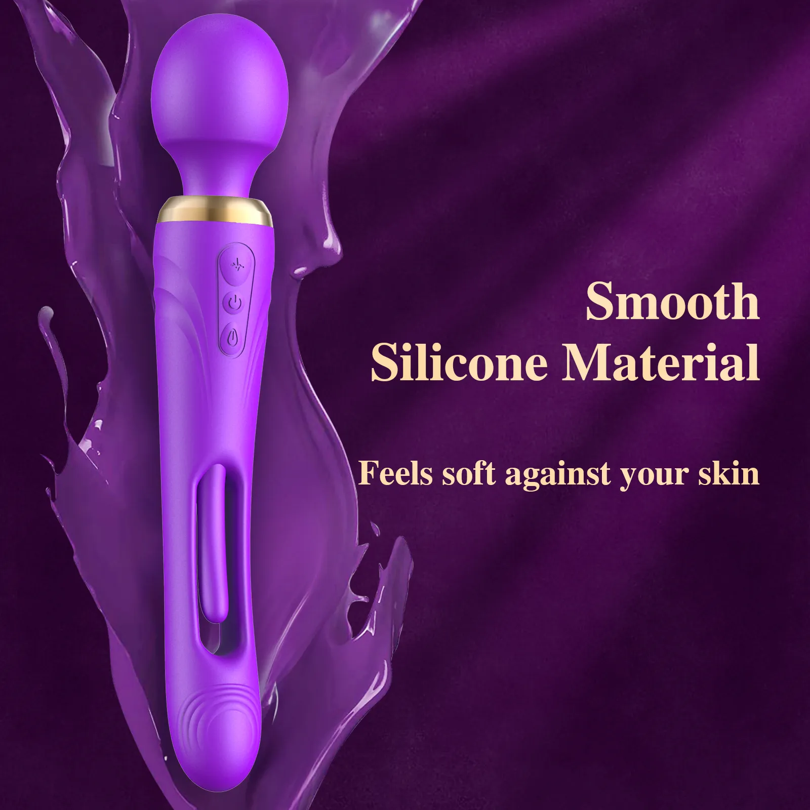 G Spot Flapping Vibrator Wand for Women