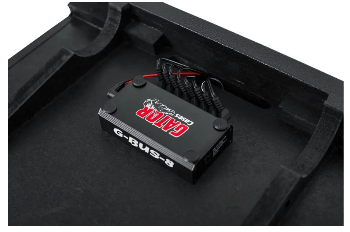 Gator Powered Pedal Tote Pro Pedal Board with Bag