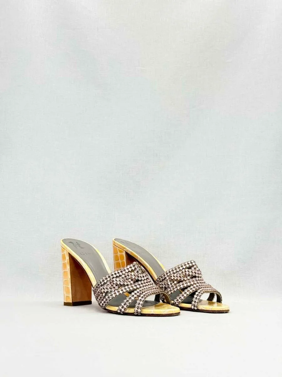 GINA Loren Beige Mules 39