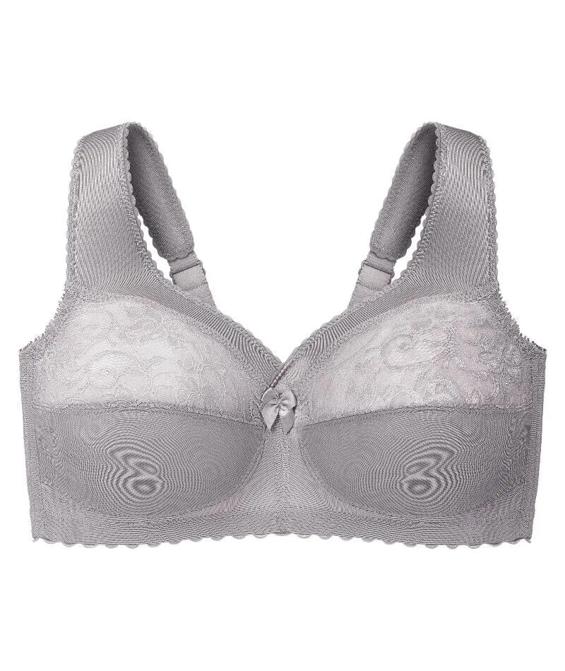 Glamorise Magiclift Original Wire-Free Support Bra - Soft Gray