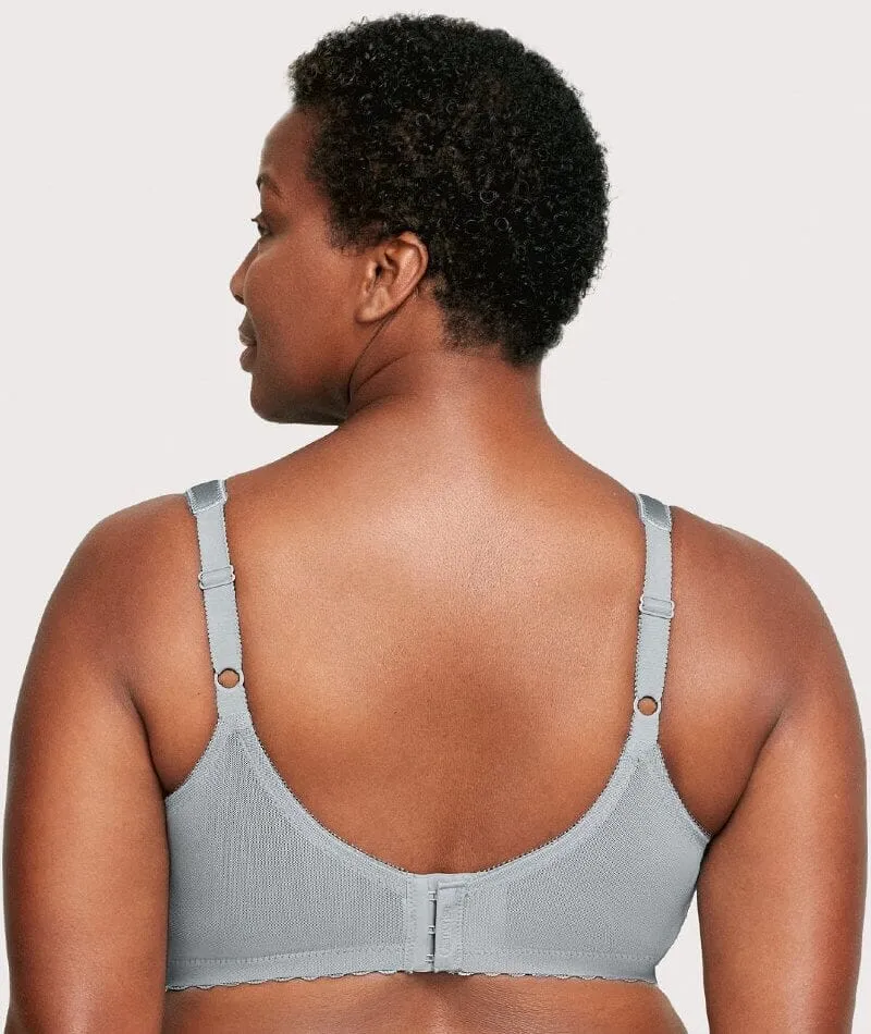 Glamorise Magiclift Original Wire-Free Support Bra - Soft Gray