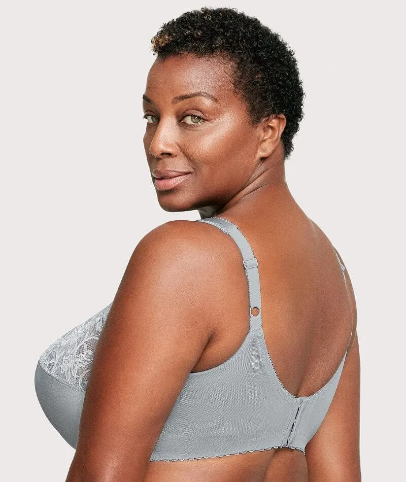 Glamorise Magiclift Original Wire-Free Support Bra - Soft Gray