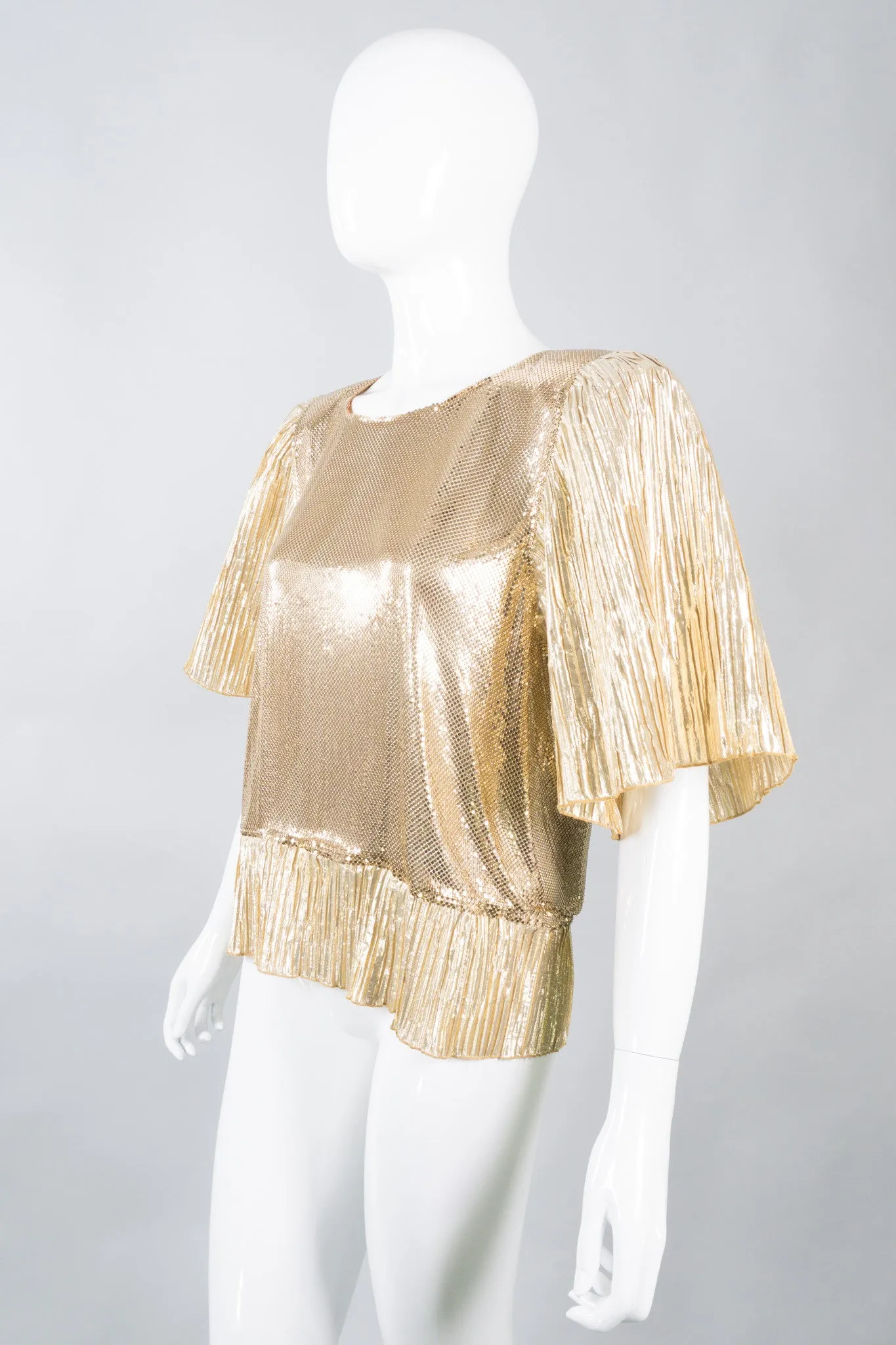 Gold Mesh Box Top