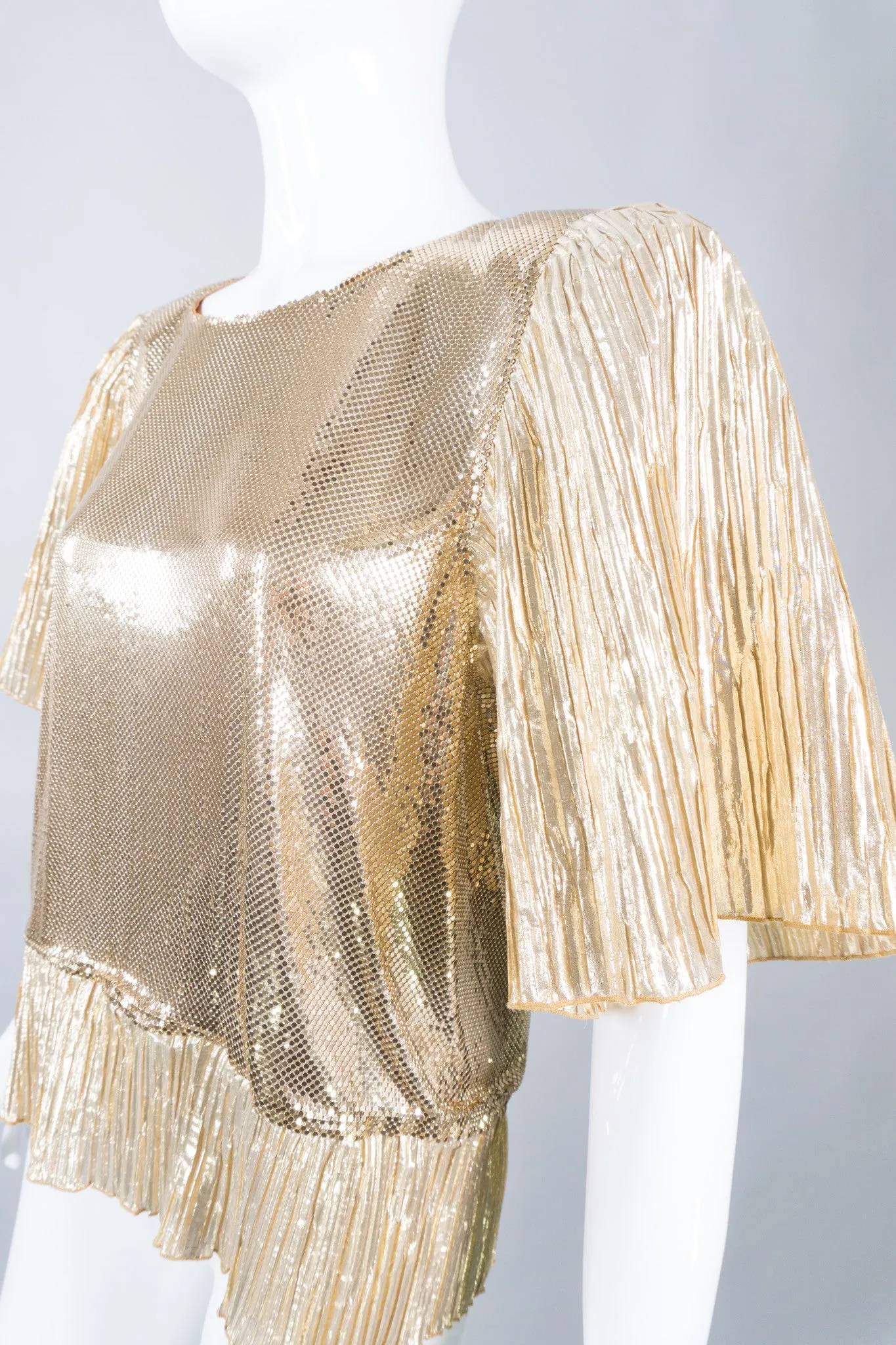 Gold Mesh Box Top