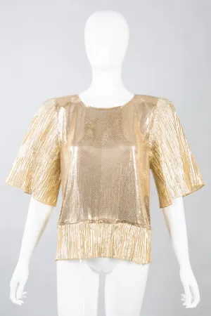 Gold Mesh Box Top