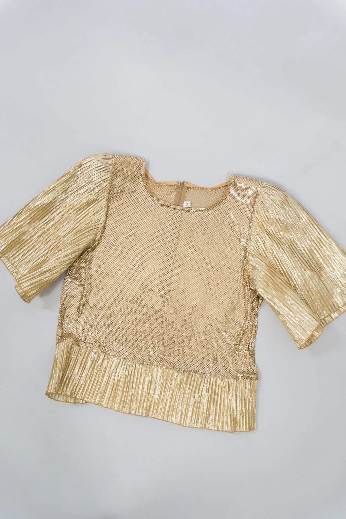 Gold Mesh Box Top