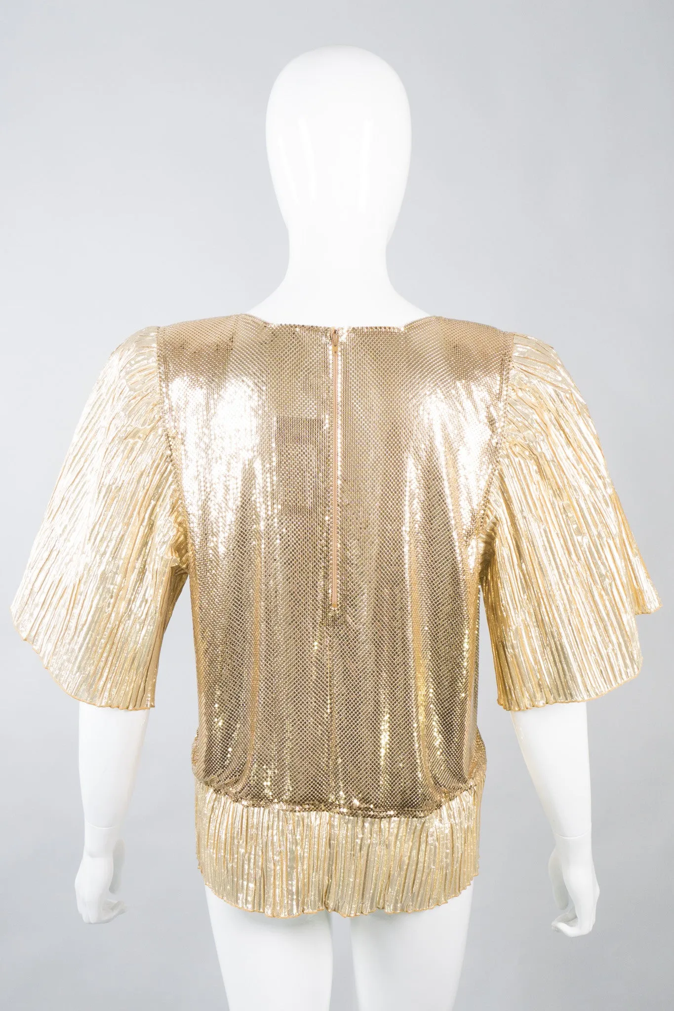 Gold Mesh Box Top