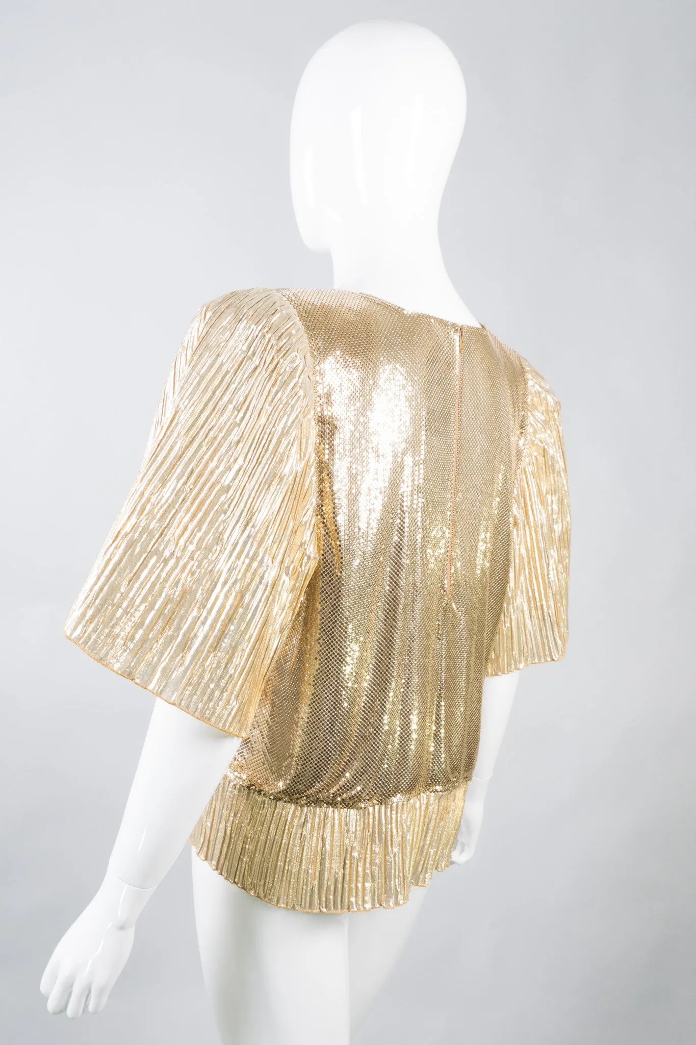 Gold Mesh Box Top