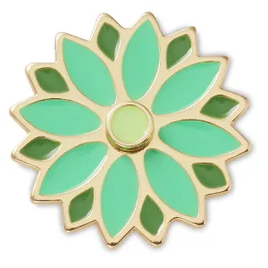 Green Spinner Flower Jibbitz
