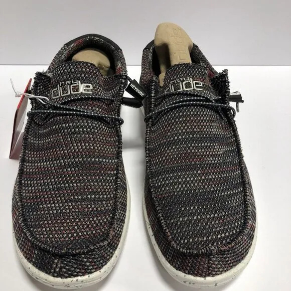 Hey Dude Mens Wally Sox Slip On Size 11 M