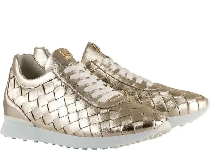 Högl sneakers ATTRACT 1-102341-7500 gold leather metallic