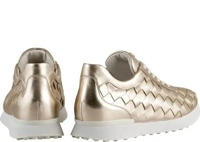 Högl sneakers ATTRACT 1-102341-7500 gold leather metallic