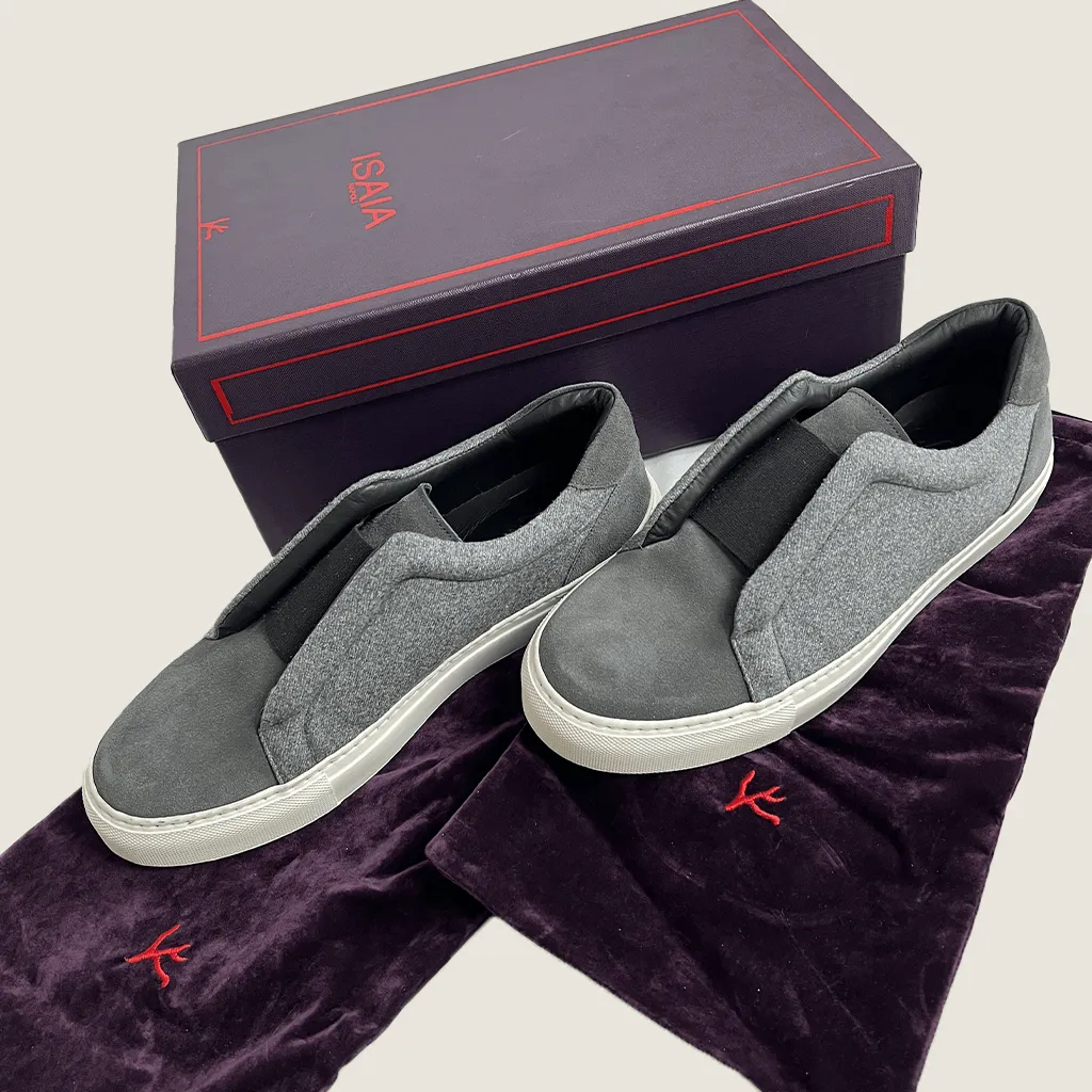 Isaia Men's Slip Sneaker On 7