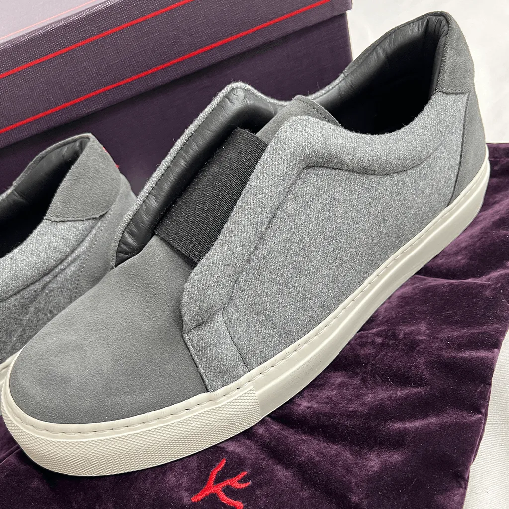 Isaia Men's Slip Sneaker On 7