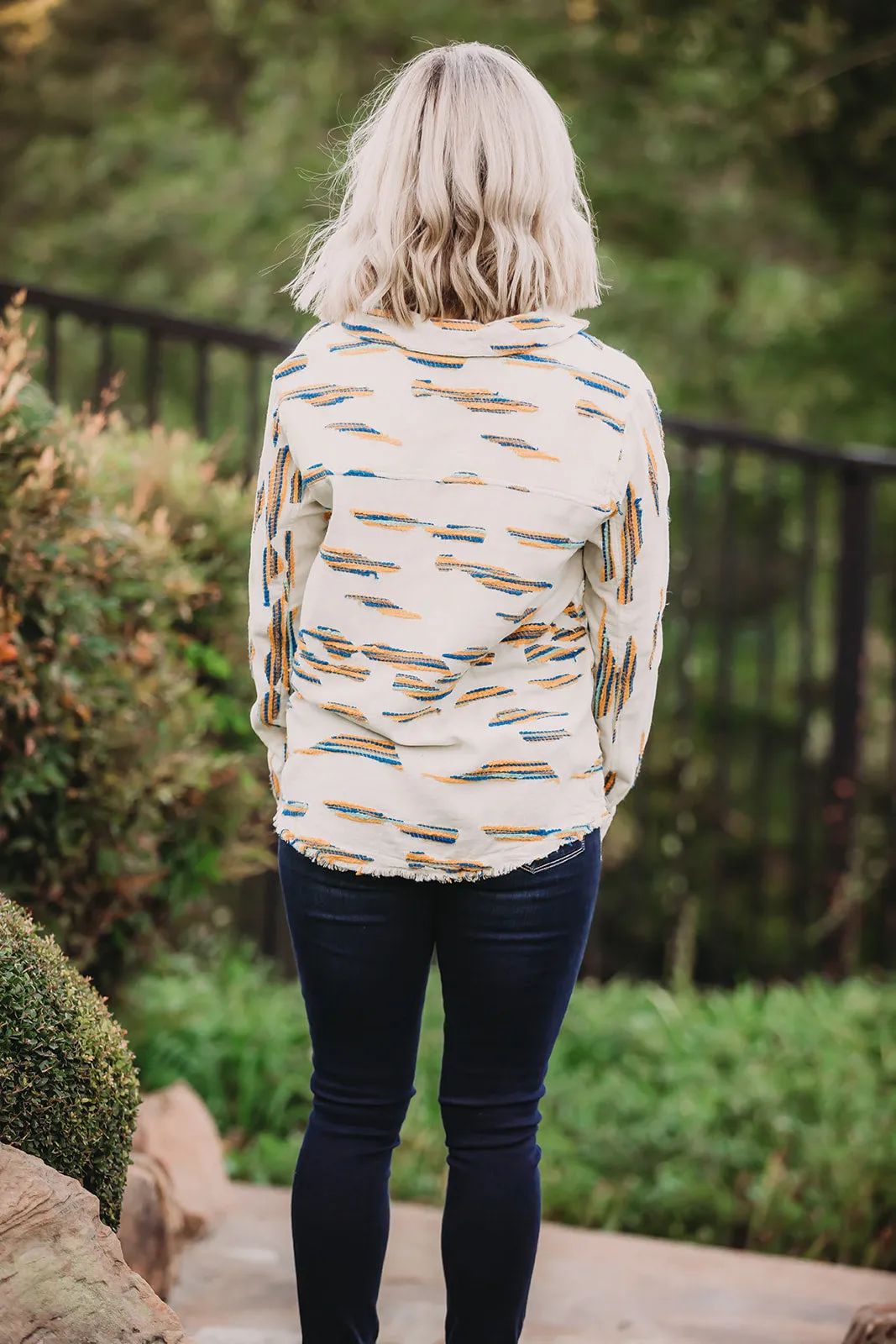Ivy Jane Textured Woven Popover Top