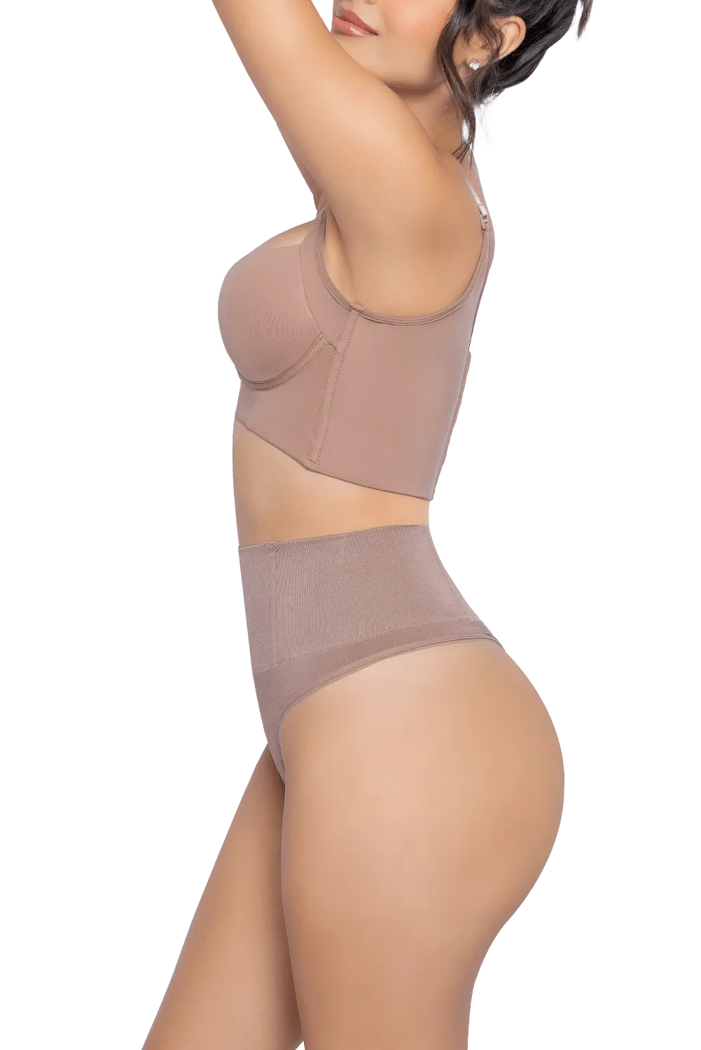 Jackie London 416 - High Waisted Seamless Thong