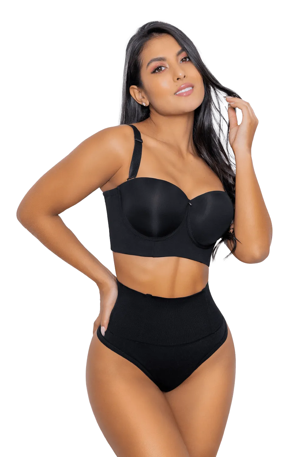 Jackie London 416 - High Waisted Seamless Thong