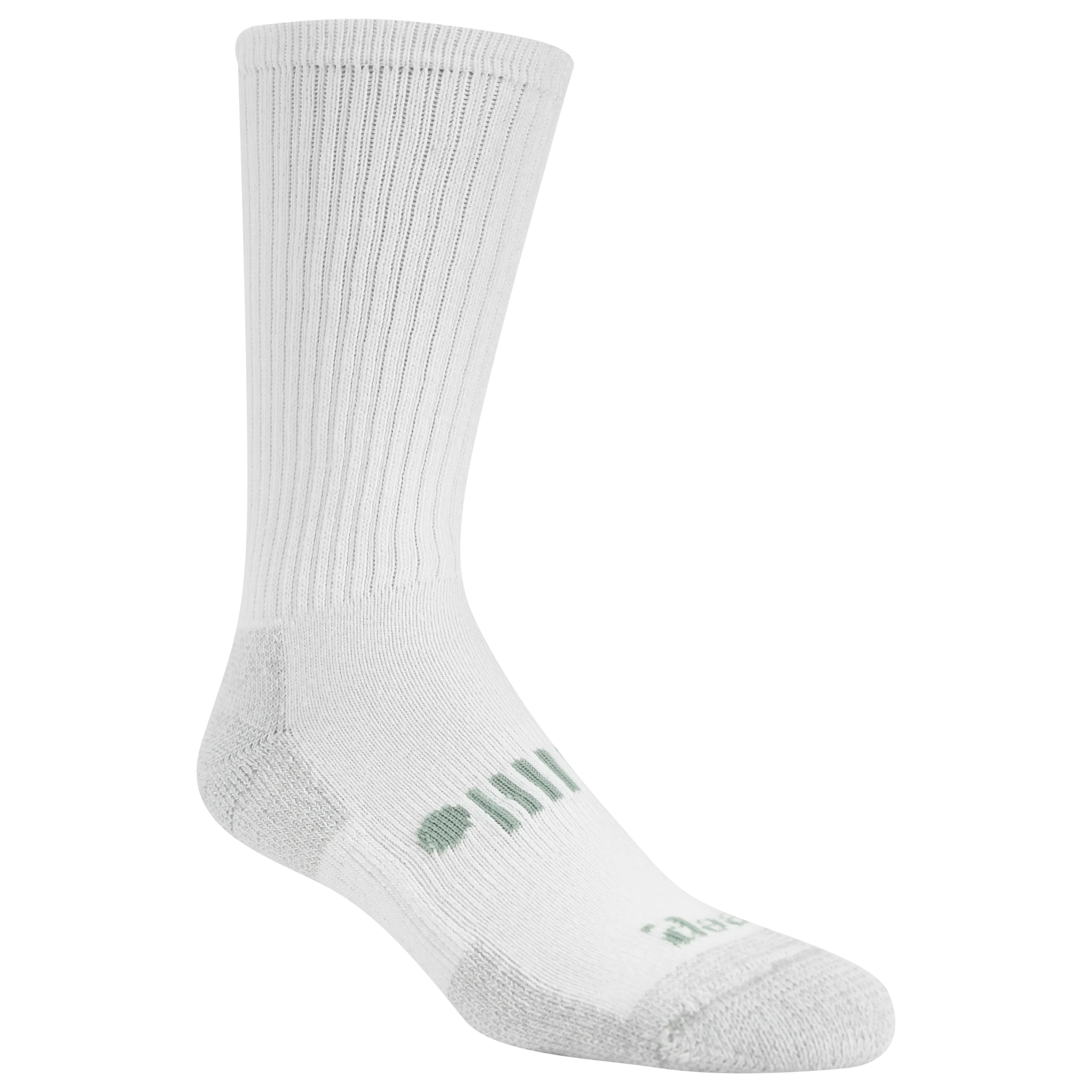 Jeep® Men's Classic Cotton Crew Socks 3 Pair Pack Made in USA - Moisture Wicking, Cushioned Comfort