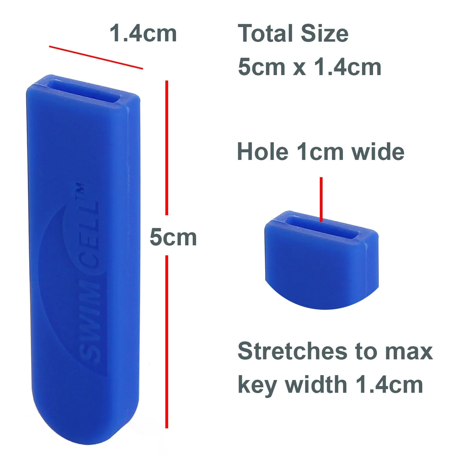 Key Blade Cover. Silicone Key Sheath.