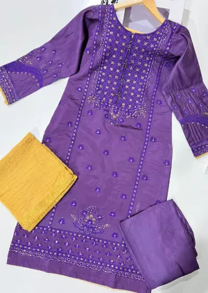 KLD1017 Aura - Readymade Organza Suit