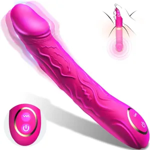 KURVE - Slight Upwarping Realistic Dildo Vibrator for Women 9 Inch