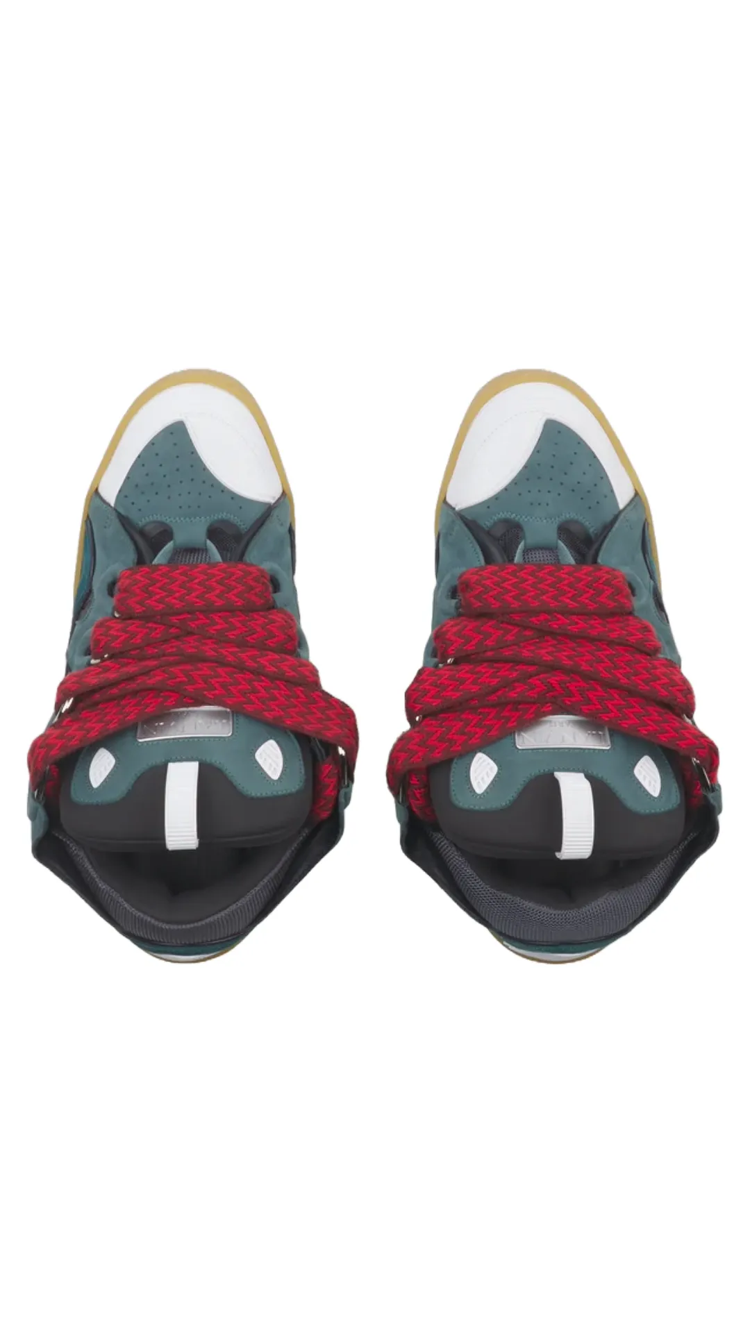LANVIN CURB SNEAKERS 'ANTHRACITE'