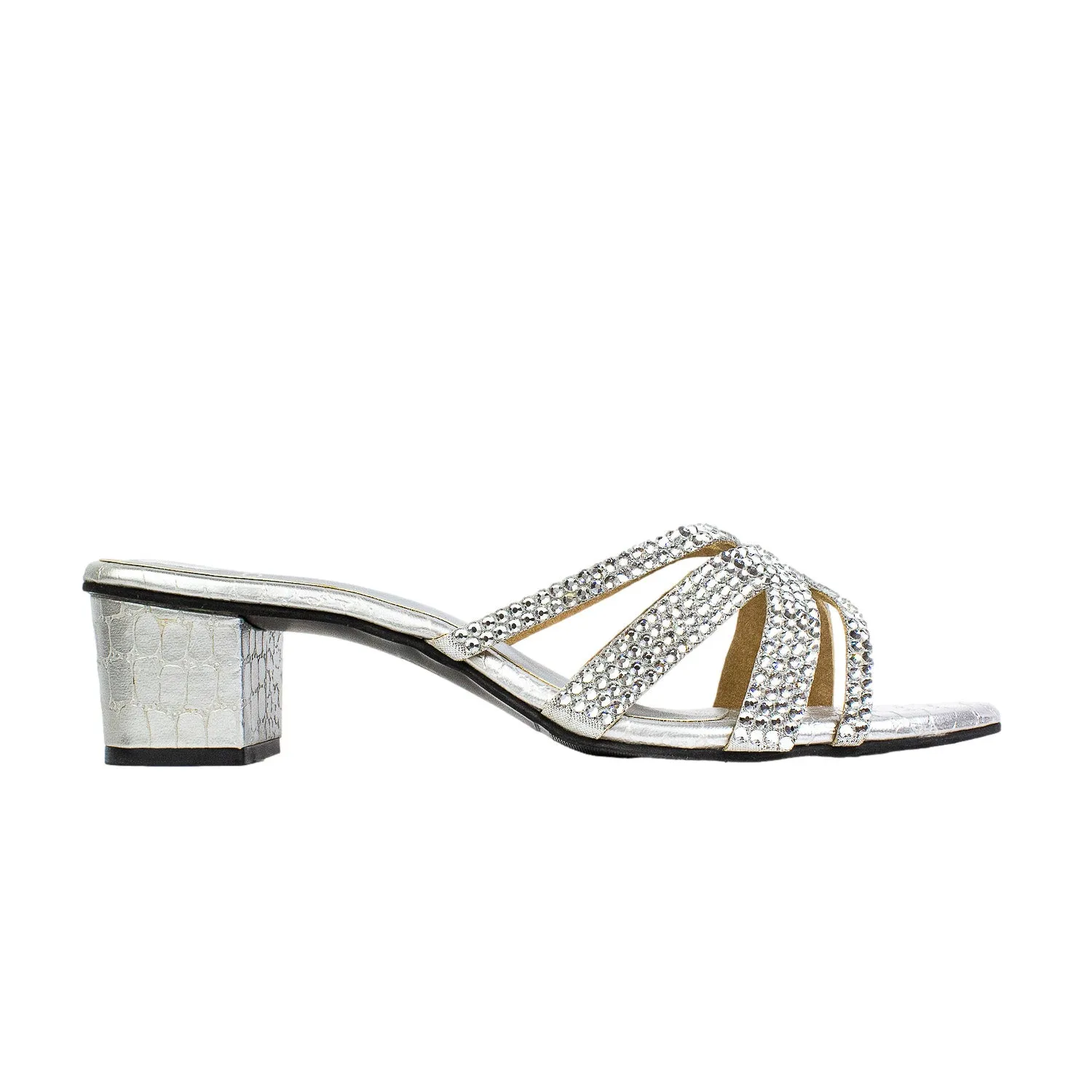 Layal Heels S87H - Silver